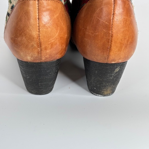 L'Artiste Grazia Embroidered Leather Cowboy Boots 41 Tapestry Boho Western Rodeo - Picture 6 of 11